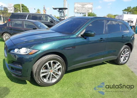 2018 Jaguar F-Pace 25T Premium z USA, uszkodzony, nr VIN SADCJ2FX4JA262923